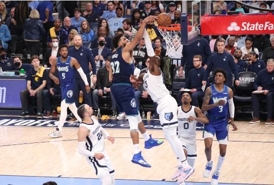  莫兰特暴力隔扣引爆灰熊主场氛围